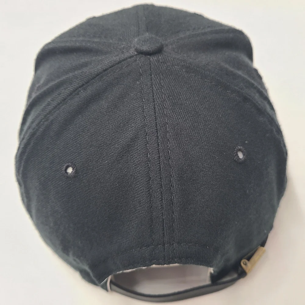Vintage Cleveland Browns Hat Strapback New Era Black Orange NFL Wool Blend Men